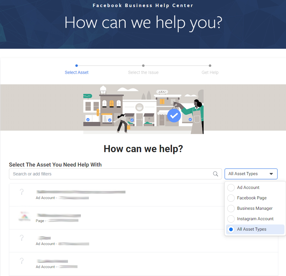 Facebook Help Center