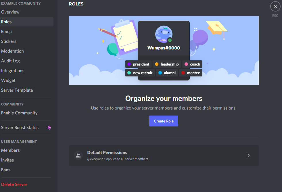 moderate your discord server and manage your community