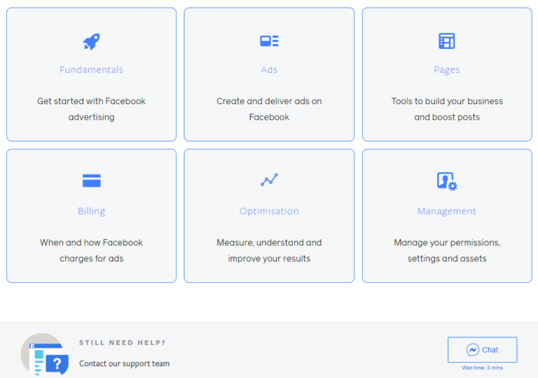How you can contact Facebook Business Support as a small business