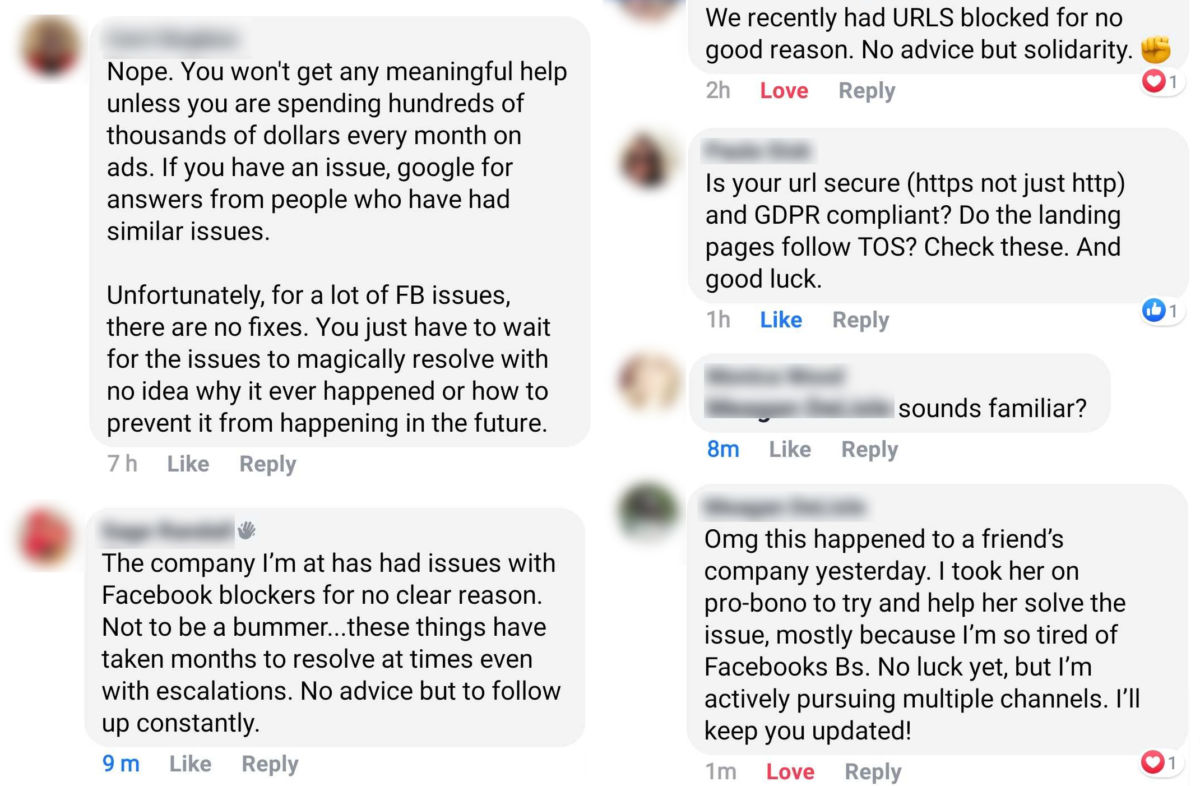 How you can contact Facebook Business Support as a small business