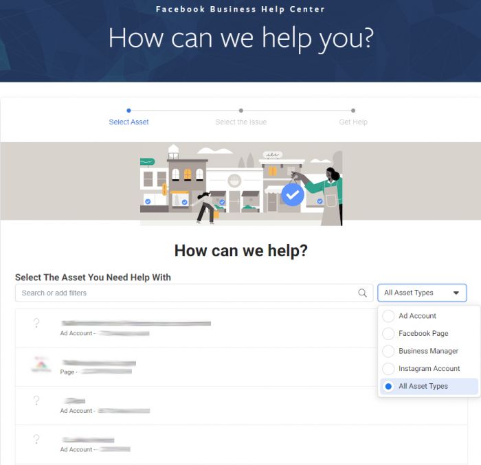 How you can contact Facebook Business Support as a small business