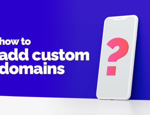 How to add a custom domain